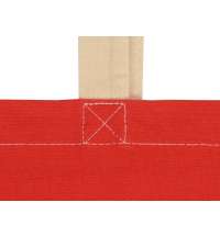 Сумка для шопинга &laquo;Twin&raquo; двухцветная из хлопка, 180 г/м2