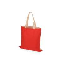 Сумка для шопинга &laquo;Twin&raquo; двухцветная из хлопка, 180 г/м2