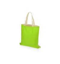 Сумка для шопинга &laquo;Twin&raquo; двухцветная из хлопка, 180 г/м2