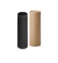 Вакуумный термос &laquo;Module X&raquo; с индикатором температуры и медной изоляцией, 500 мл, крафтовый тубус