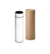 Вакуумный термос &laquo;Module X&raquo; с индикатором температуры и медной изоляцией, 500 мл, крафтовый тубус