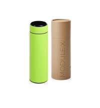 Вакуумный термос &laquo;Module X&raquo; с индикатором температуры и медной изоляцией, 500 мл, крафтовый тубус