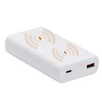 Внешний беспроводной аккумулятор 2-в-1 с функцией зарядки Apple Watch, QC/PD &laquo;AtomIQ&raquo;, 10000 мАч