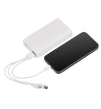 Внешний беспроводной аккумулятор 2-в-1 с функцией зарядки Apple Watch, QC/PD &laquo;AtomIQ&raquo;, 10000 мАч