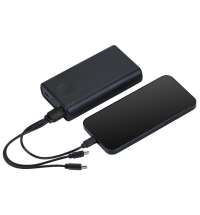 Внешний беспроводной аккумулятор 2-в-1 с функцией зарядки Apple Watch, QC/PD &laquo;AtomIQ&raquo;, 10000 мАч