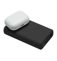 Внешний беспроводной аккумулятор 2-в-1 с функцией зарядки Apple Watch, QC/PD &laquo;AtomIQ&raquo;, 10000 мАч