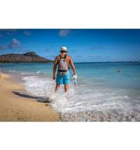 Рюкзак-трансформер 2-в-1 &laquo;Athletica&raquo; водостойкий с поясной сумкой из переработанного пластика 