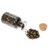 Чай черный с соком ананаса, клубникой, мятой, медом и лимоном, мини