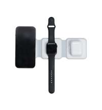 Беспроводное зарядное устройство 3-в-1 &laquo;Road&raquo;, 15 Вт