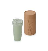 Вакуумная термокружка &laquo;Grant&raquo;, soft-touch, тубус