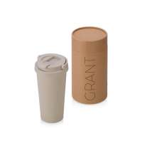 Вакуумная термокружка &laquo;Grant&raquo;, soft-touch, тубус
