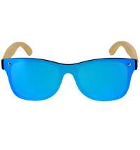 Очки солнцезащитные из бамбука с зеркальными линзами &laquo;Rockwood Motion&raquo;