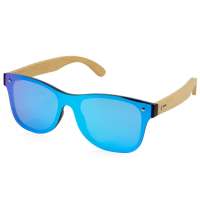 Очки солнцезащитные из бамбука с зеркальными линзами &laquo;Rockwood Motion&raquo;