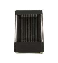 Часы с LED-подсветкой и беспроводной зарядкой &laquo;Cyber&raquo;, 10 Вт