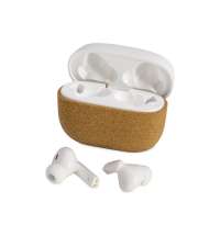 Наушники беспроводные TWS &laquo;Socorro&raquo; из пробки и переработанного пластика