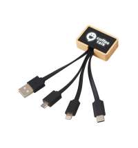 Кабель 3-в-1 с подсветкой лого &laquo;Reedia S6&raquo;