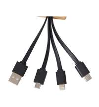 Кабель 3-в-1 с подсветкой лого &laquo;Reedia S6&raquo;