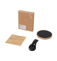 Беспроводное зарядное устройство с подсветкой лого &laquo;Reedia S3&raquo;, 15 Вт