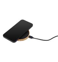 Беспроводное зарядное устройство с подсветкой лого &laquo;Reedia S3&raquo;, 15 Вт