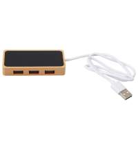 USB хаб с подсветкой лого &laquo;Reedia S5&raquo;, 3*USB, 1*Type C