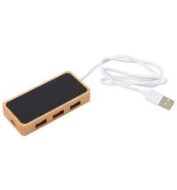 USB хаб с подсветкой лого &laquo;Reedia S5&raquo;, 3*USB, 1*Type C
