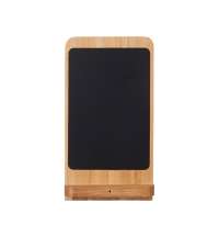 Беспроводное зарядное устройство 2-в-1 с подсветкой лого &laquo;Reedia S4&raquo;, 15 Вт