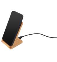 Беспроводное зарядное устройство 2-в-1 с подсветкой лого &laquo;Reedia S4&raquo;, 15 Вт