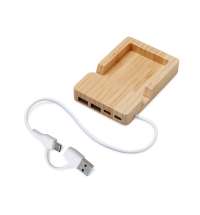 USB-хаб «Memo», 2*USB, 2*Type C