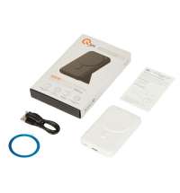 Магнитный внешний беспроводной аккумулятор &laquo;GenerIQ&raquo;,QC/PD, 10000 мАч