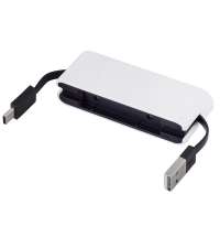USB-хаб &laquo;Hubix&raquo; с коннектором 2-в-1 USB-C и USB-A, 2.0