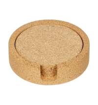 Набор костеров из пробки на подставке &laquo;Krock&raquo;