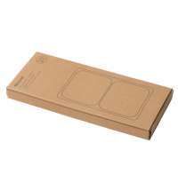 Менажница из акации с двумя секциями &laquo;Almond&raquo;