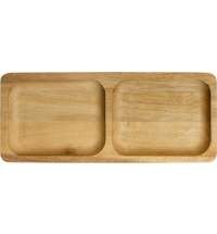 Менажница из акации с двумя секциями &laquo;Almond&raquo;