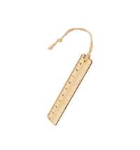 Закладка с линейкой из бамбука &laquo;Bookmark&raquo;