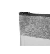 Прозрачная косметичка &laquo;Leony&raquo; из ПВХ и ткани