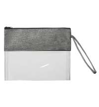 Прозрачная косметичка &laquo;Leony&raquo; из ПВХ и ткани