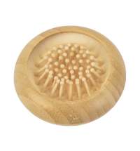 Расческа с зеркалом &laquo;Daisy&raquo; из бамбука