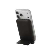 Беспроводной внешний аккумулятор с подсветкой лого и подставкой &laquo;Magflash&raquo;, 10000 мАч, 15 Вт