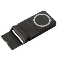 Беспроводной внешний аккумулятор с подсветкой лого и подставкой &laquo;Magflash&raquo;, 10000 мАч, 15 Вт