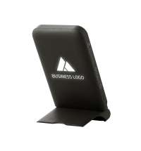 Беспроводной внешний аккумулятор с подсветкой лого и подставкой &laquo;Magflash&raquo;, 10000 мАч, 15 Вт