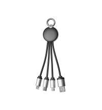 Зарядный кабель 3-в-1 с подсветкой лого &laquo;Ion mini&raquo;