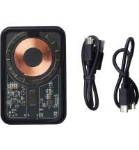 Беспроводной магнитный внешний аккумулятор с QCPD &laquo;MagnifIQ&raquo;, 10000 мАч, 15 Вт