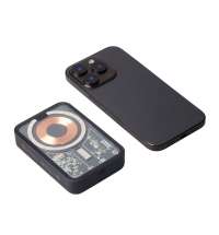 Беспроводной магнитный внешний аккумулятор с QCPD &laquo;MagnifIQ&raquo;, 10000 мАч, 15 Вт