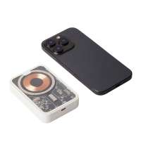 Беспроводной магнитный внешний аккумулятор с QCPD &laquo;MagnifIQ&raquo;, 10000 мАч, 15 Вт