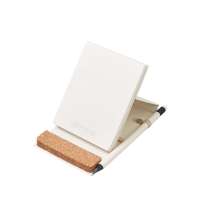 Блокнот А6 &laquo;Milky S&raquo; с подставкой из пробки