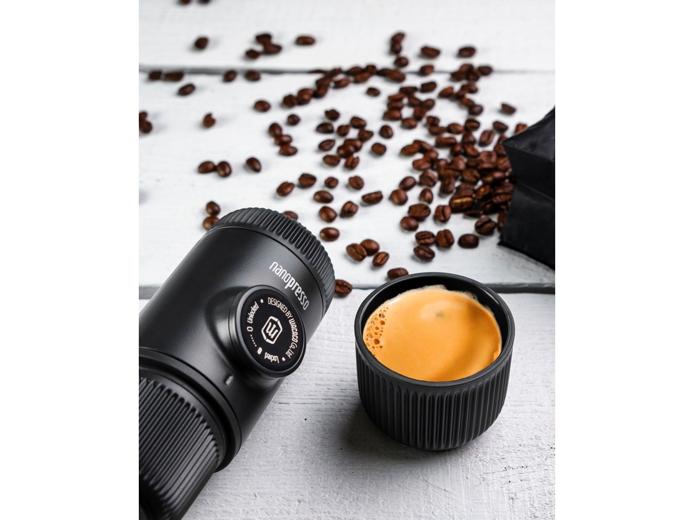 Ручная мини кофемашина &laquo;Nanopresso&raquo; + кейс для хранения