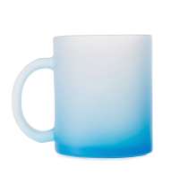 Стеклянная матовая кружка с градиентом для сублимации &laquo;Омбре&raquo;