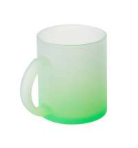 Стеклянная матовая кружка с градиентом для сублимации &laquo;Омбре&raquo;
