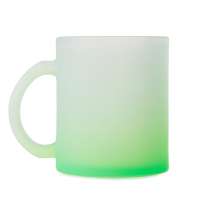 Стеклянная матовая кружка с градиентом для сублимации &laquo;Омбре&raquo;