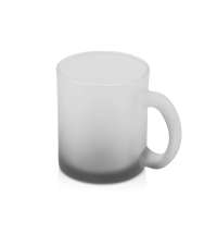 Стеклянная матовая кружка с градиентом для сублимации &laquo;Омбре&raquo;